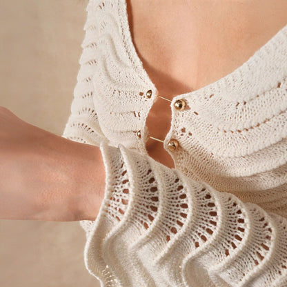 Isarelle Knitted Beach Cover-up